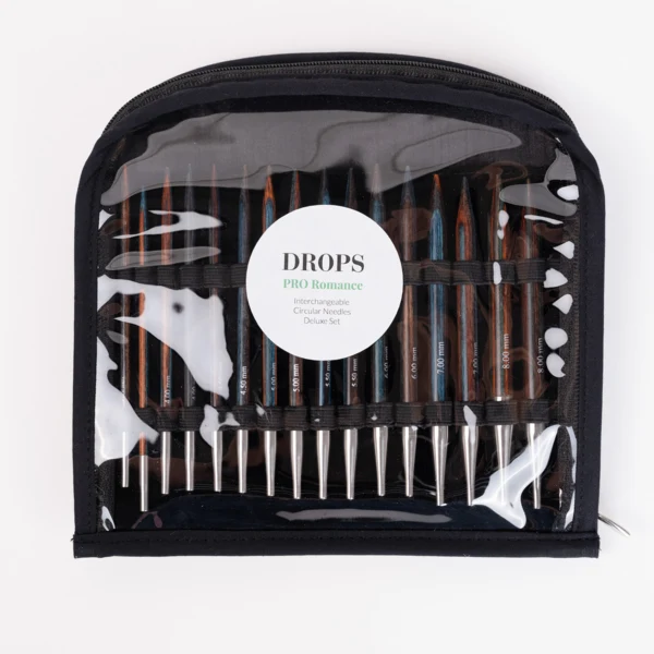 DROPS Pro Romance Interchangeable Circular Needle Set Deluxe
