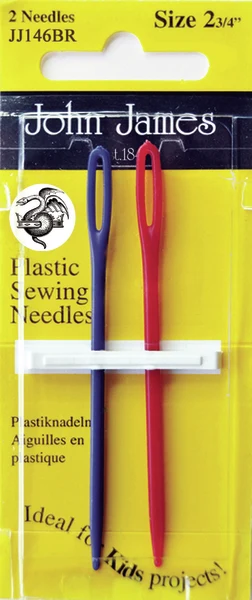 HobbyArts Darning Needles, Plastic (6 needles)