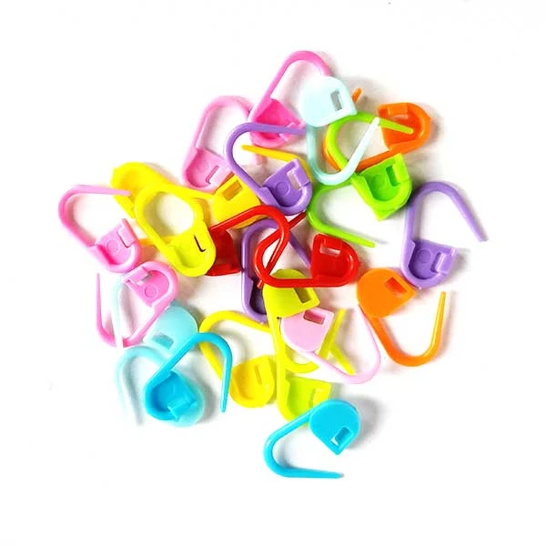 Locking Stitch Markers 104 Pieces Knitting Stitch Counter Multi-Colored Crochetitch Needle Clip with Compartment Box 