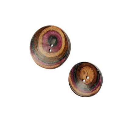 KnitPro Symfonie Lilac Button Curved Round