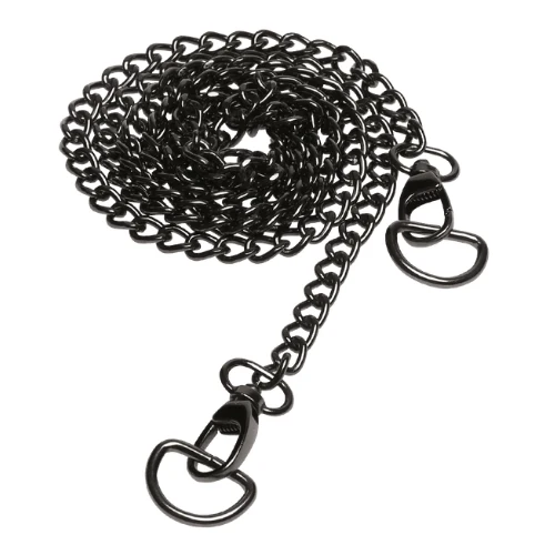 Go Handmade Bag Strap Metal Chain, 120 cm Gray