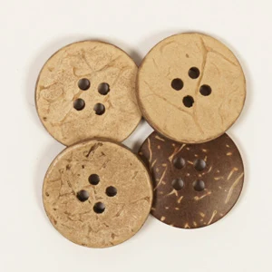 HobbyArts Mother of pearl buttons 15 mm, 10 pcs