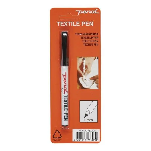 Penol Textile Pen, 1 mm