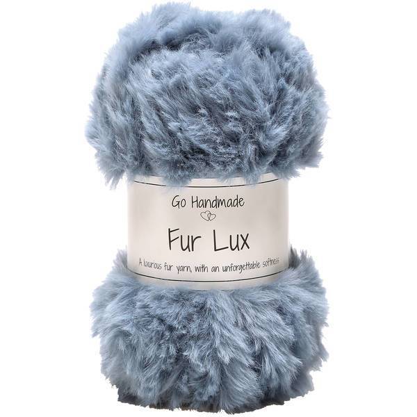 Go Handmade Fur Lux 17668 Jeans blue