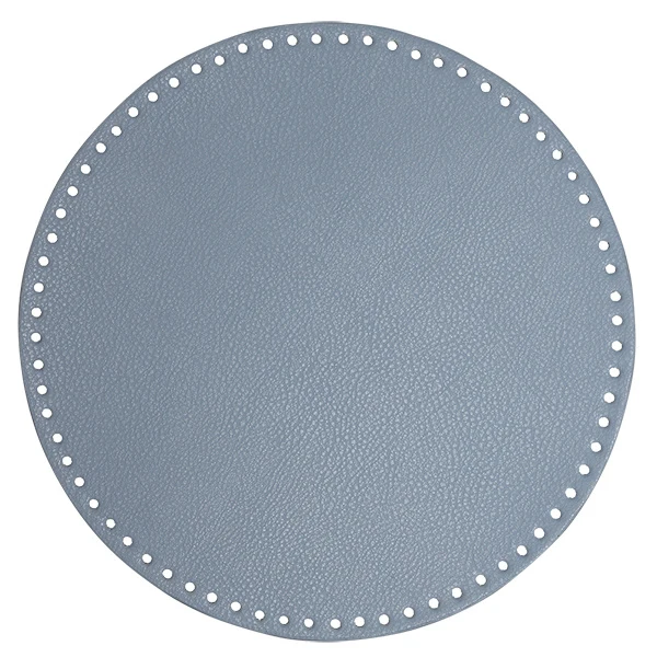 Go Handmade Bag  Basket Base, PU Leather, Round, 30 cm 22400 Blue