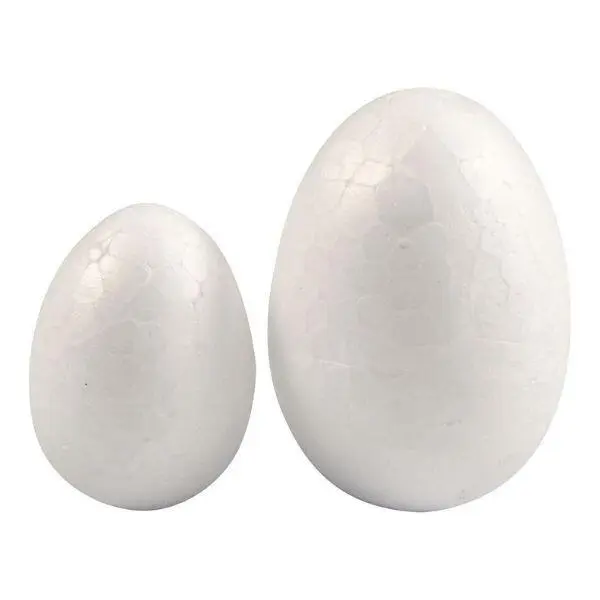 Polystyrene Eggs, 10 pcs