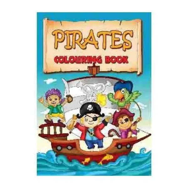 Coloring book A4 Pirate 2, 16 pages