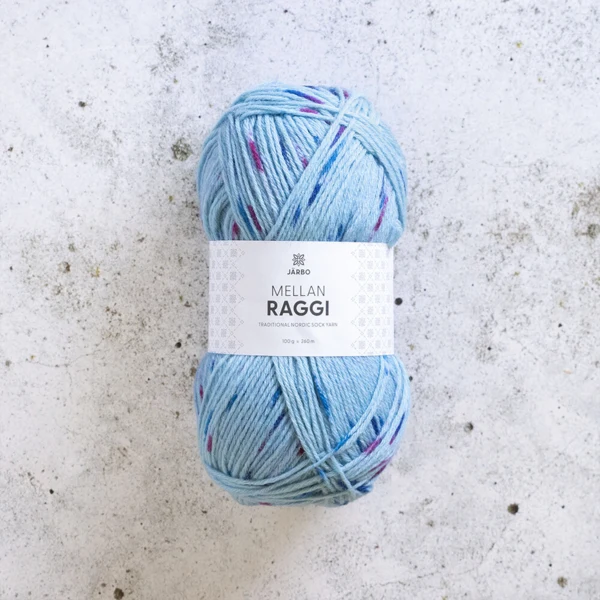 Järbo Mellanraggi 100g 28453 Dotted Daydream