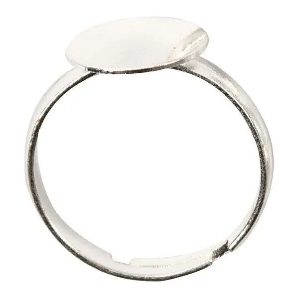 Finger Ring Silver-plated, 3 pcs