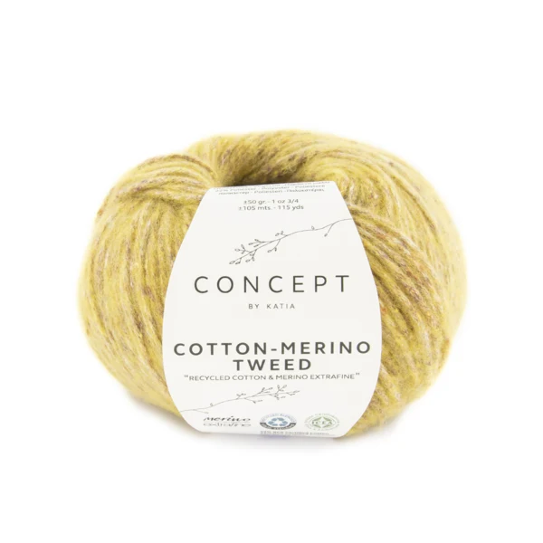 Katia Cotton-Merino Tweed 507 Ocher