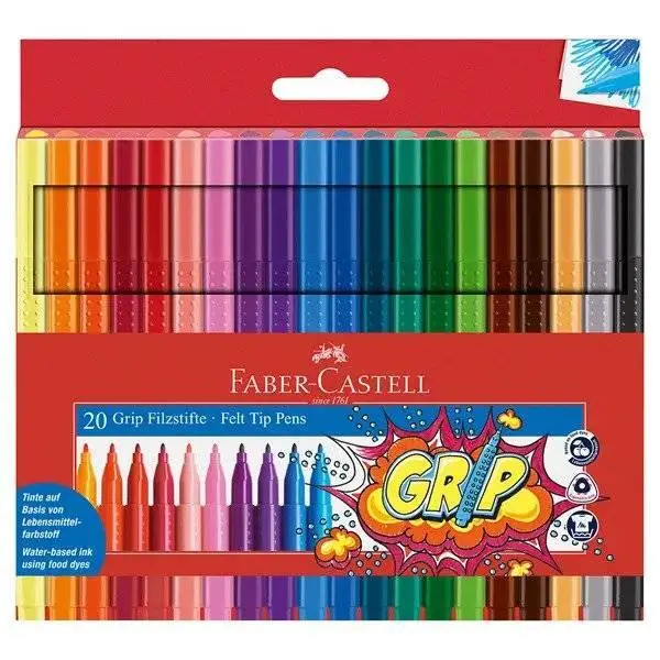 Faber-Castell, Grip Markers 20 pcs