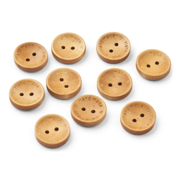 LindeHobby Buttons, Handmade with love, 18 mm