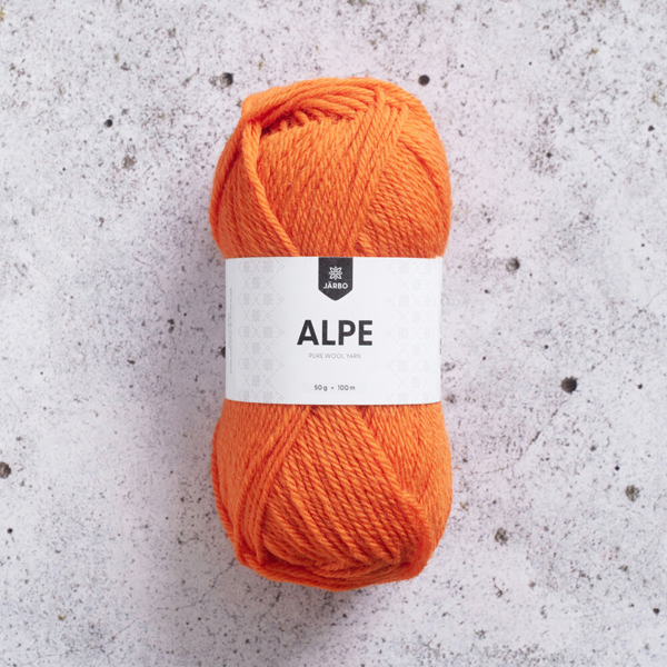 Järbo Alpe 36101 Poppy orange