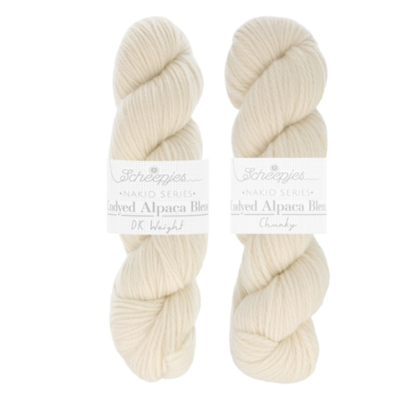 Scheepjes Nakid Series Undyed Alpaca Blend 100g 004 DK