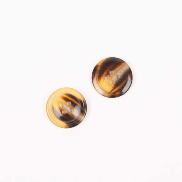 DROPS Imitated Horn (Caramel), Button, 18 mm (No. 709)