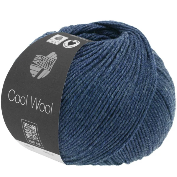 Lana Grossa Cool Wool Mélange 1493 Denim blue heather