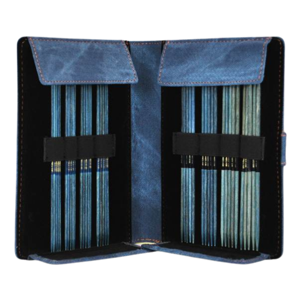 LYKKE Double-Pointed Needle Set Indigo, Azure Blue, 15 cm (2.00-3.75 mm)