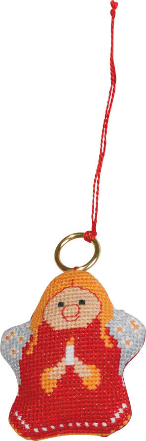 Embroidery Kit Angel 6 x 7 cm / 2.36 x 2.76 in