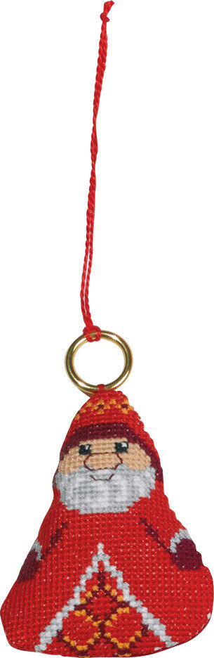 Embroidery Kit Santa Claus 6 x 7 cm / 2.36 x 2.76 in