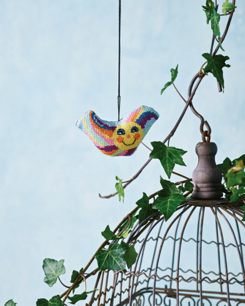 Embroidery Kit Sun 10 x 6 cm / 3.94 x 2.36 in