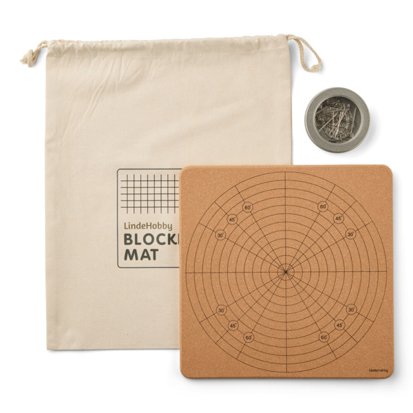 LindeHobby Blocking Mat, Cork, 30x30 cm