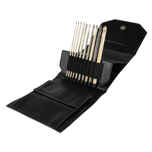 LYKKE Driftwood Crochet Hook Set, Black, 15 cm