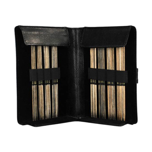 LYKKE Double-Pointed Needle Set Driftwood, Black, 15 cm (2.00-3.75 mm)