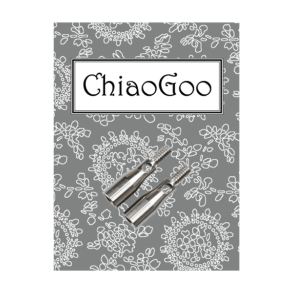 ChiaoGoo Adapter for Interchangeable Circular Needles, 2 pcs