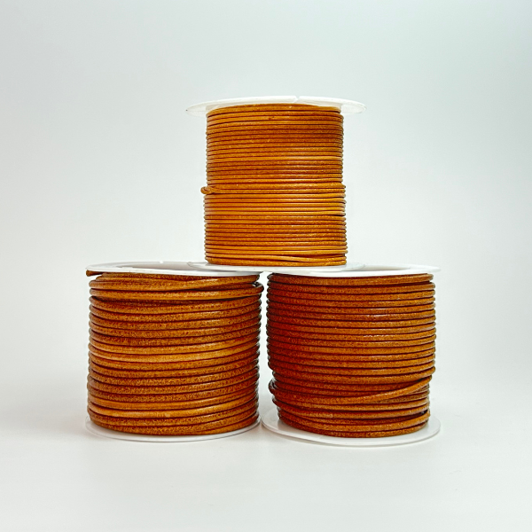 HobbyArts Leather Cord, 10 m, Natural