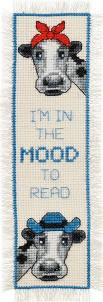 Embroidery Kit I´m in the mood 7 x 22 cm / 2.76 x 8.66 in