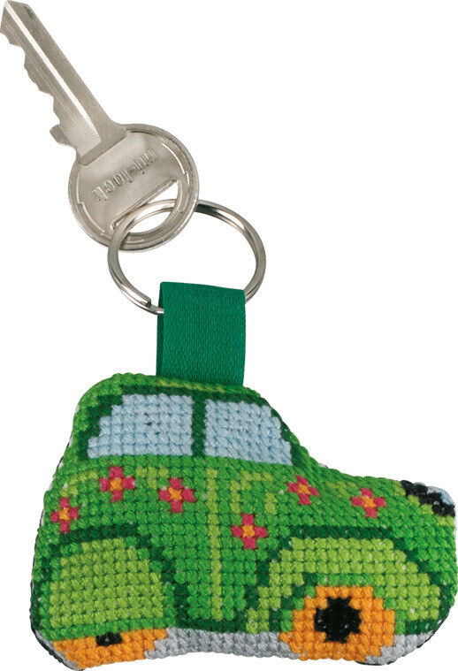 Embroidery Kit Green Citroén 7 x 5 cm