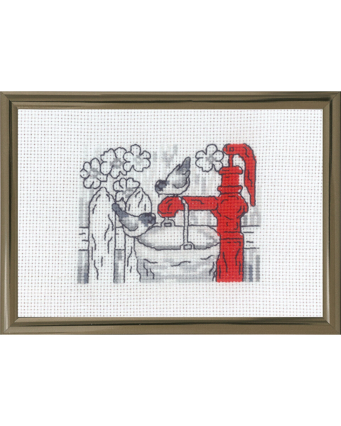 Embroidery Kit Water Spout R5794 10 x 15 cm / 3.94 x 5.91 in