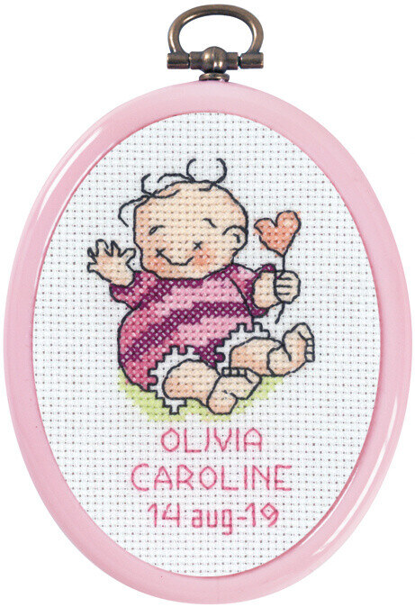 Embroidery Kit Olivia 1 w/R5961/02 7 x 9 cm / 3 x 4 in