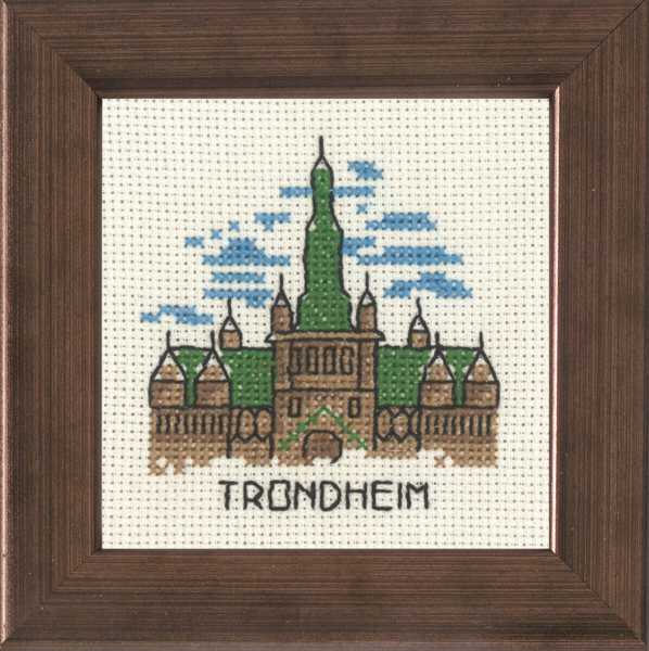 Embroidery Kit Trondheim 10 x 10 cm / 4 x 4 in R5370