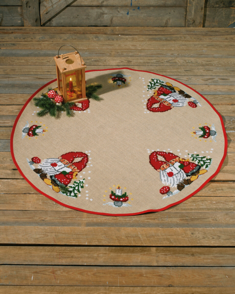 Embroidery Kit Elves in Song 120Ø / 47.24Ø dia.