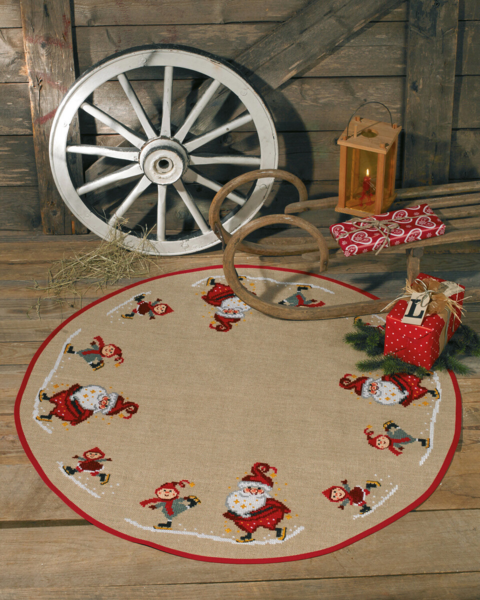 Embroidery Kit Ice Skating 120 cm / 47.24 in dia.