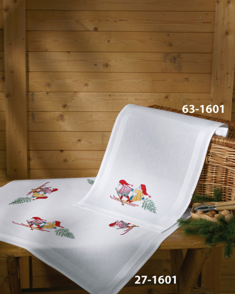 Embroidery Kit Here Comes the Tree 40 x 80 cm / 15.75 x 31.50 in