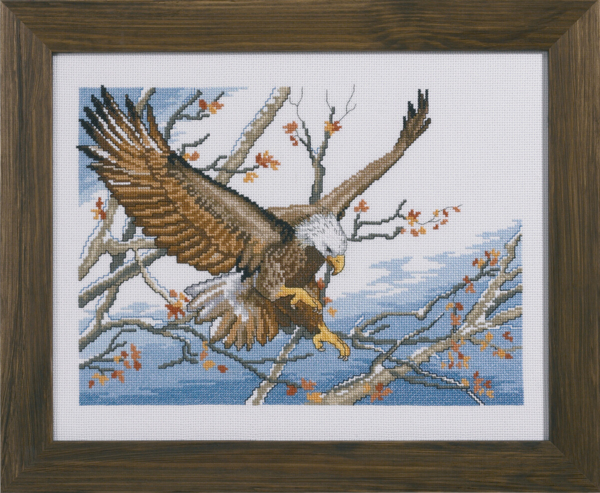 Embroidery Kit Eagle R5492 31 x 41 cm / 12.2 x 16.14 in