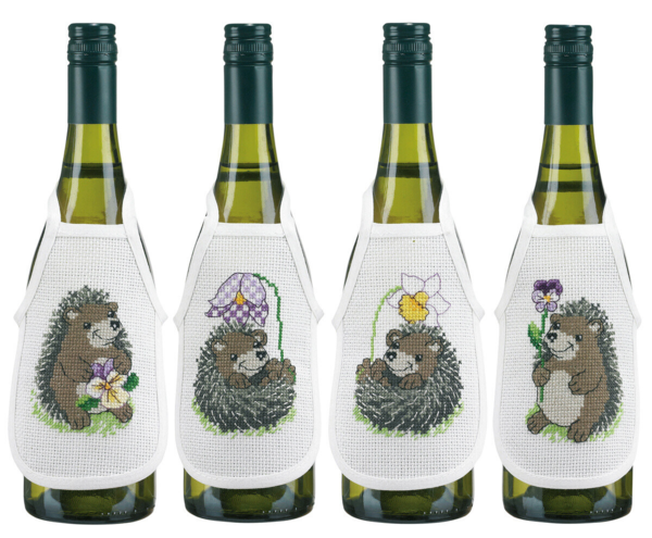 Embroidery Kit Hedgehog 10 x 15 cm / 3.94 x 5.91 in