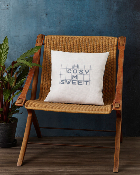 Embroidery Kit Home 40 x 40 cm / 15.75 x 15.75 in