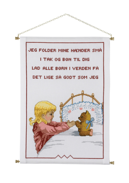 Embroidery Kit Evening Prayer P R 5205/28 28 x 40 cm / 11.02 x 15.75 in