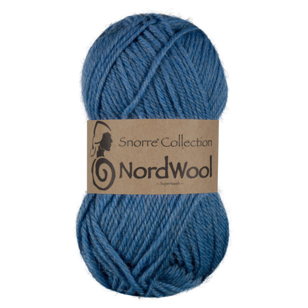 Viking Snorre NordWool 123 Mid blue