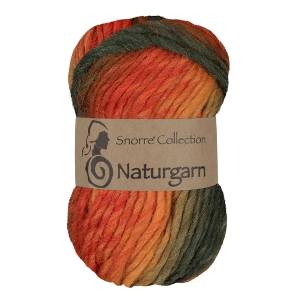 Viking Snorre Naturgarn 659 Multi orange/brown
