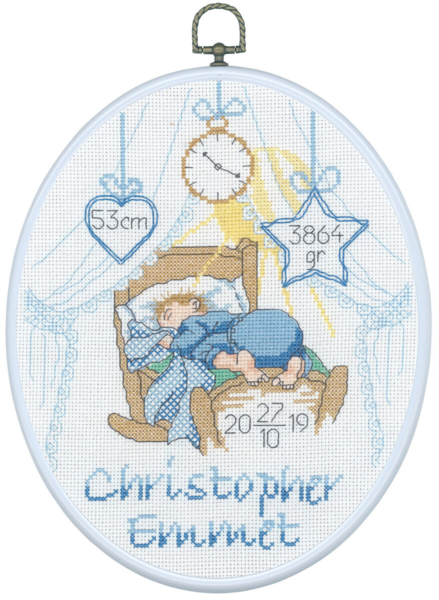 Embroidery Kit Christopher Emmet M/R 20 x 26 cm / 7.87 x 10.24 in