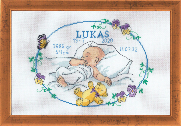 Embroidery Kit Lucas R5354 30 x 20 cm / 11.81 x 7.87 in