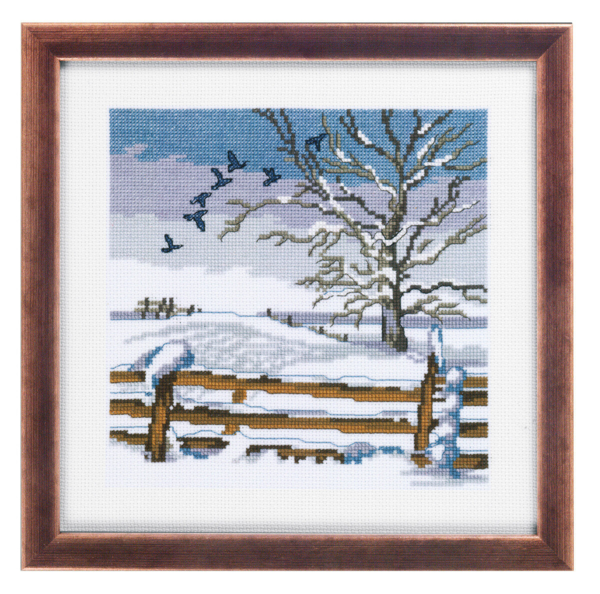 Embroidery Kit Birds 25 x 25 cm / 10 x 10 in R5388