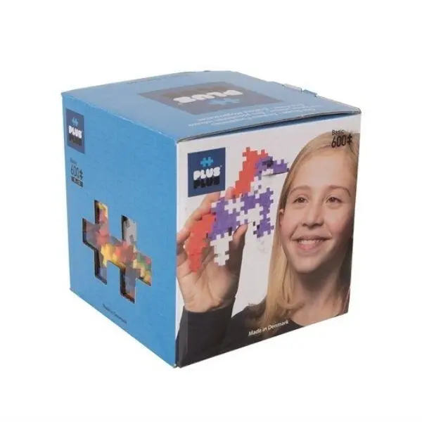 Plus-Plus i Box, Basic Mix, 600 pcs