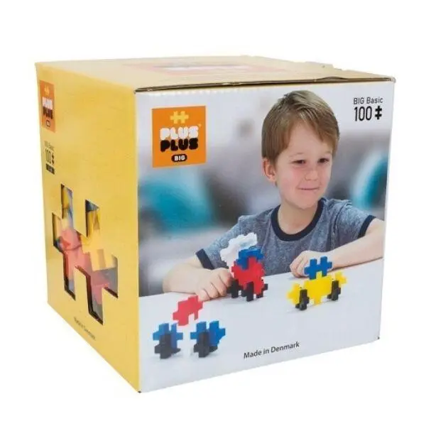 Plus-Plus LARGE Basic Mix, 100 pcs - Get the best prices here