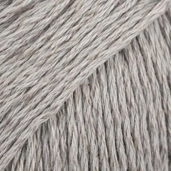 DROPS Bomull-Lin 15 Light grey (Uni colour)