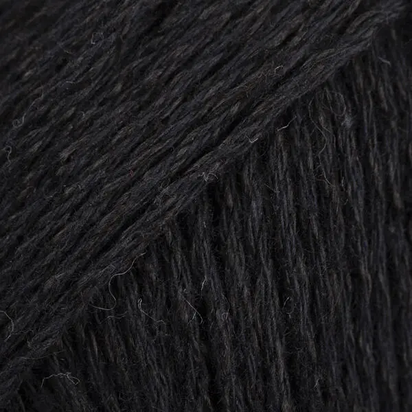 DROPS Bomull-Lin 16 Black (Uni colour)